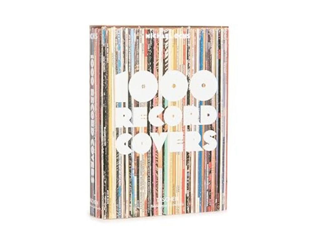 1000 record covers coffee table book