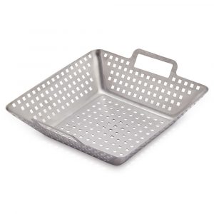 STAINLESS STEEL GRILL BASKET