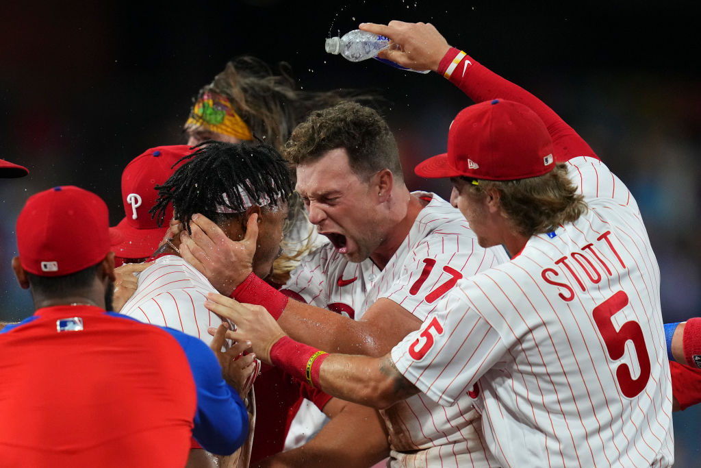 Look: Photo Of Phillies Star Rhys Hoskins' Wife At Tonight's Game Going  Viral - The Spun: What's Trending In The Sports World Today