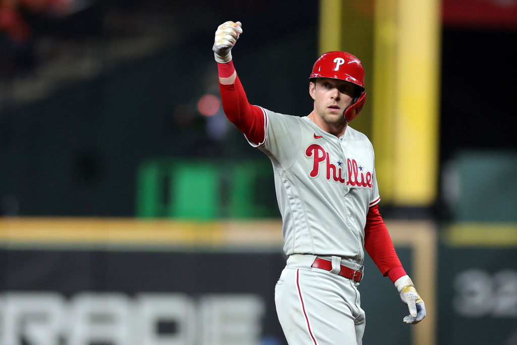 Rhys Hoskins 'appears badly injured' after getting carted off
