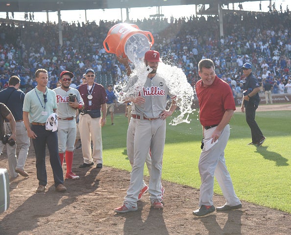 Philadelphia Phillies v Chicago Cubs