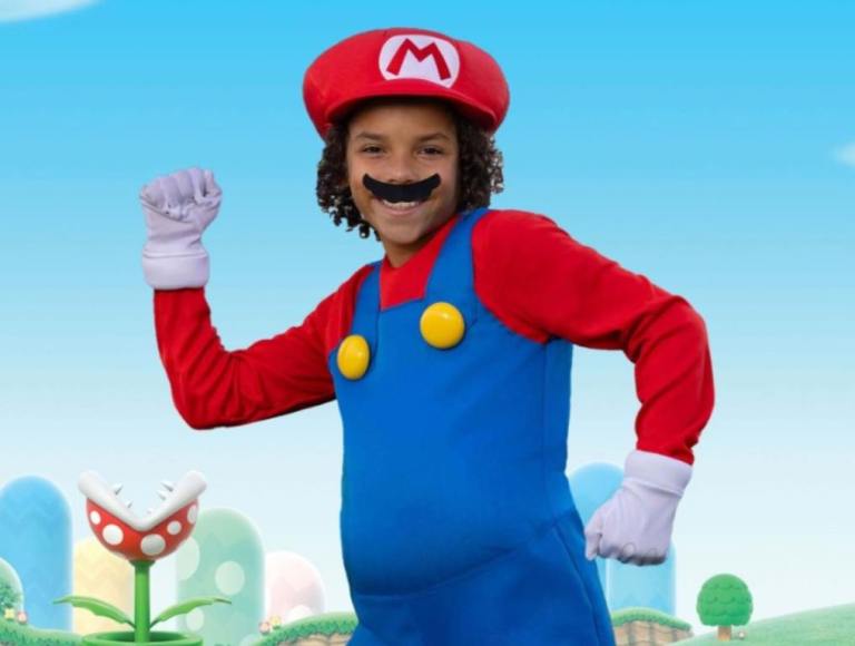 super mario brothers kids halloween costume