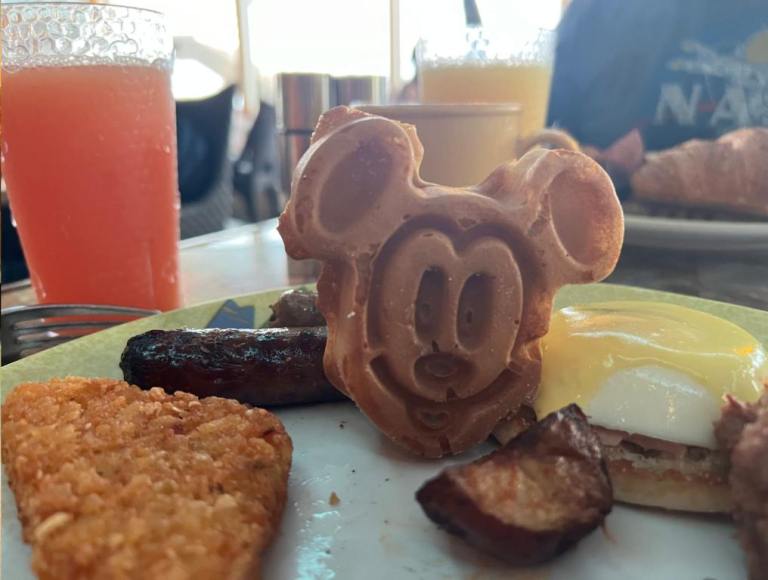 Mickey Mouse Waffle