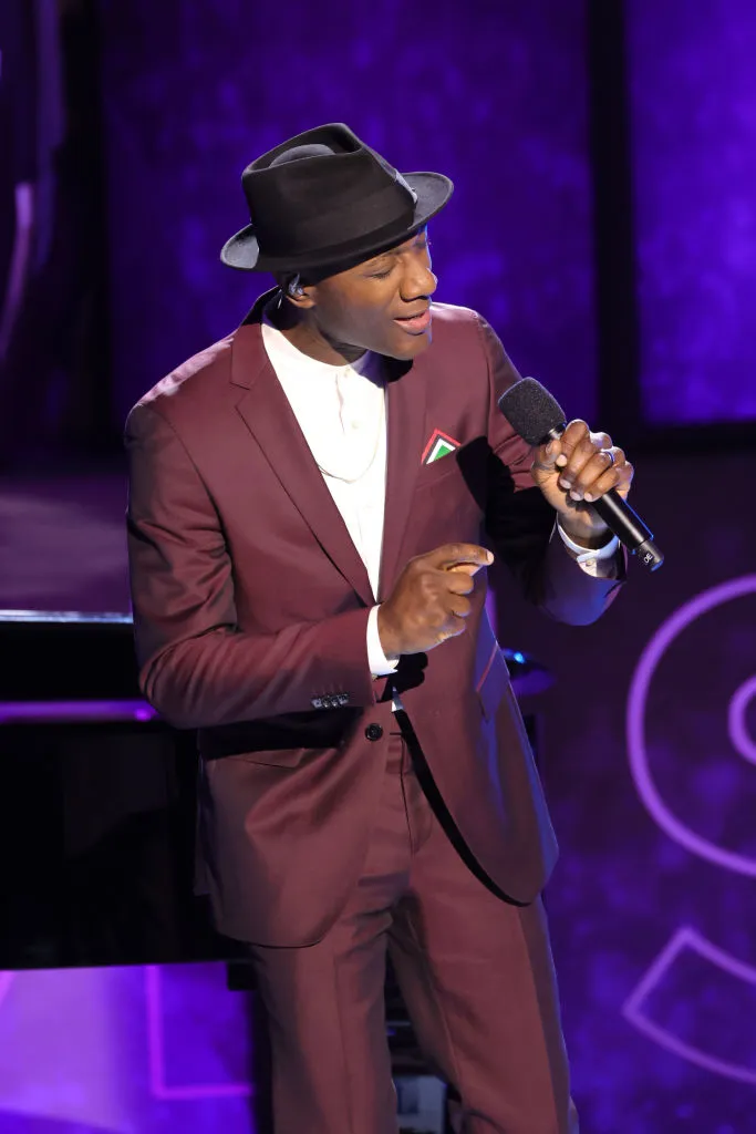 NEW YORK, NEW YORK - DECEMBER 10: Aloe Blacc performs onstage during the 17th Annual CNN Heroes: An All-Star Tribute at The American Museum of Natural History on December 10, 2023 in New York City. (Photo by Mike Coppola/Getty Images for CNN)