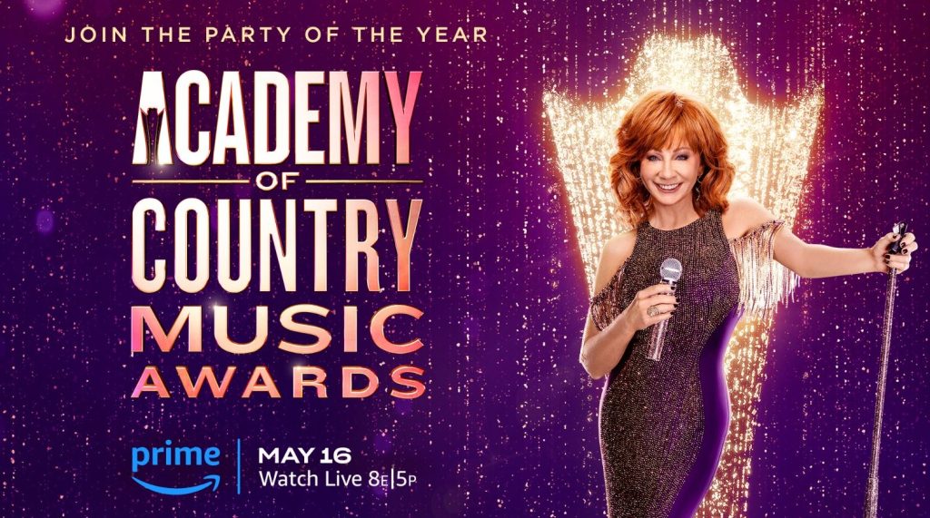 ACM Awards Promotional Graphic with Reba